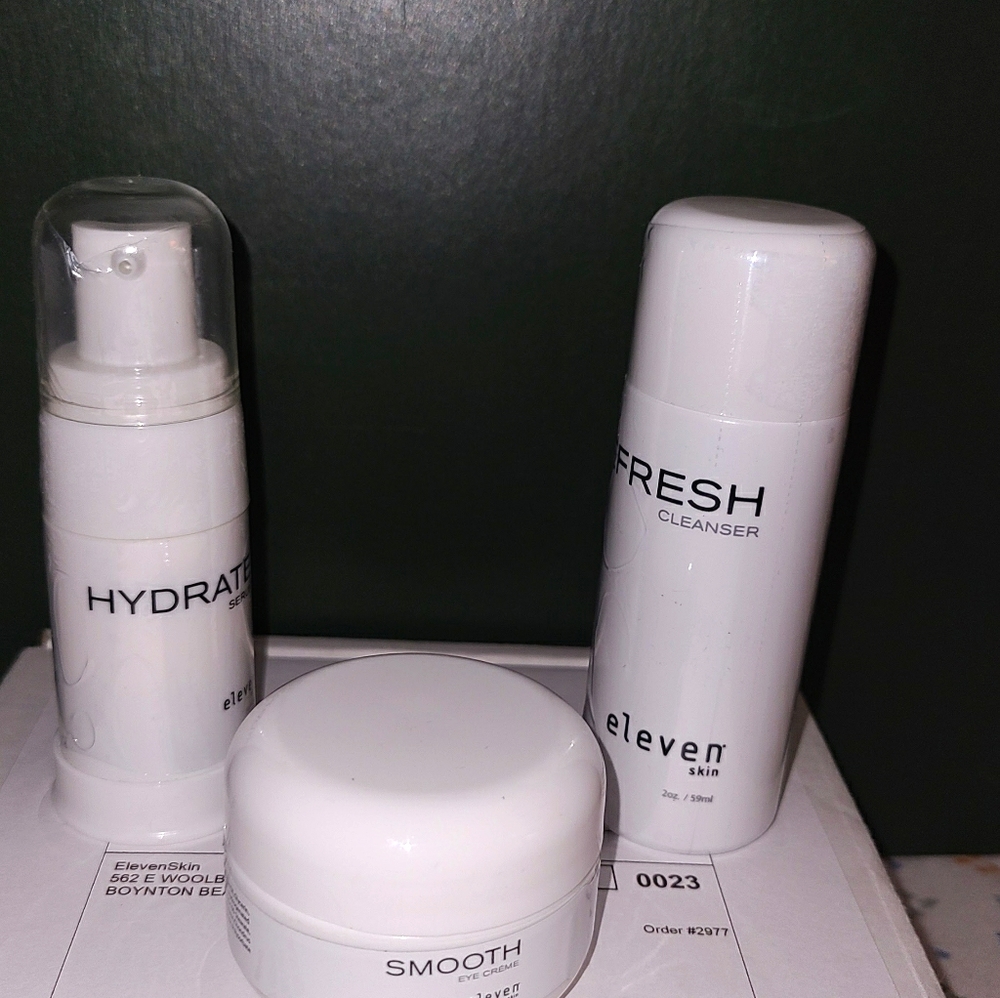 3 piece set facial by Eleven